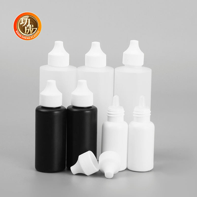 CQC Bottiglia di plastica E liquido per solventi oli di vernice inchiostro spremere bottiglia con torsione Top Cap Applicator