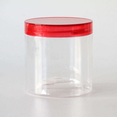 Bottine di plastica a bocca larga con coperchio 410ml