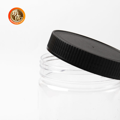 250 g Bottine di plastica per la salina e le spezie vuote con etichetta per l' imballaggio