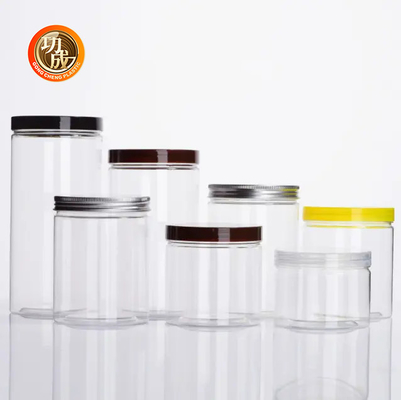 Bottine di imballaggio in plastica in PET 1250 ml di forma rotonda