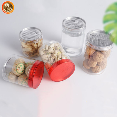 Imballaggio alimentare in plastica Bottiglia per biscotti in PET 1200 ml Leggera