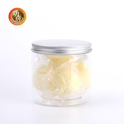 Vaso di plastica trasparente per animali domestici con coperchio 850 ml