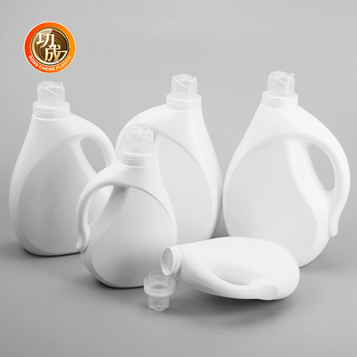 Bottiglia di detersivo per biancheria a formula PE concentrata con tappo a prova di bambino