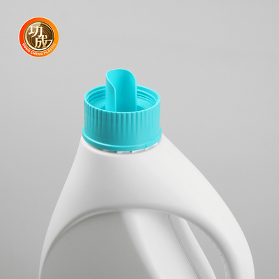 Proof di perdite Reciclabile detergente liquido PE Bottiglia vuota con tappo a vite