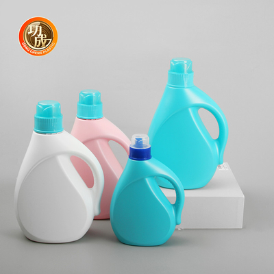 Bottiglia di detersivo per biancheria blu versatile Bottiglia di liquido da lavaggio ricaricabile