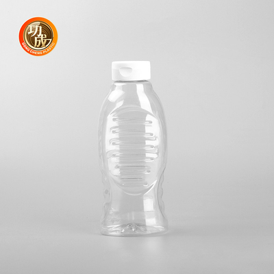 Bottiglia di plastica trasparente per riempire facilmente