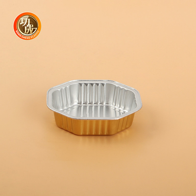 Scatole di imballaggio personalizzate in alluminio Eco-friendly Silver/Gold/OEM Design Forme rettangolari/rotonde/OEM