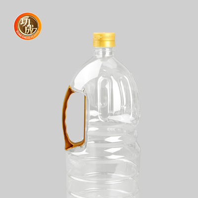 Bottiglie di plastica trasparente condimenti di qualità alimentare condimenti imballaggio 1800ml Capacità