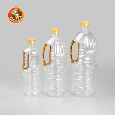 Bottiglie di plastica trasparente condimenti di qualità alimentare condimenti imballaggio 1800ml Capacità