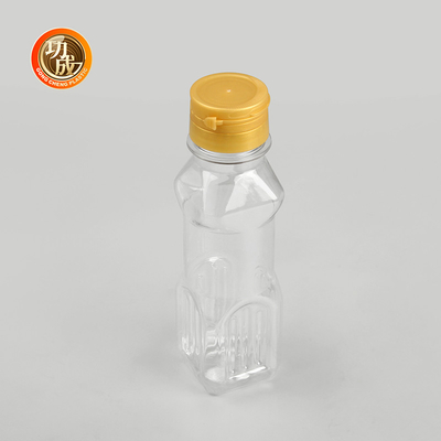 Bottiglie di plastica trasparente condimenti di qualità alimentare condimenti imballaggio 1800ml Capacità